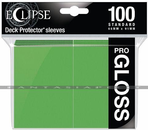 Deck Protector Standard: Eclipse Pro-Gloss Lime Green (100)