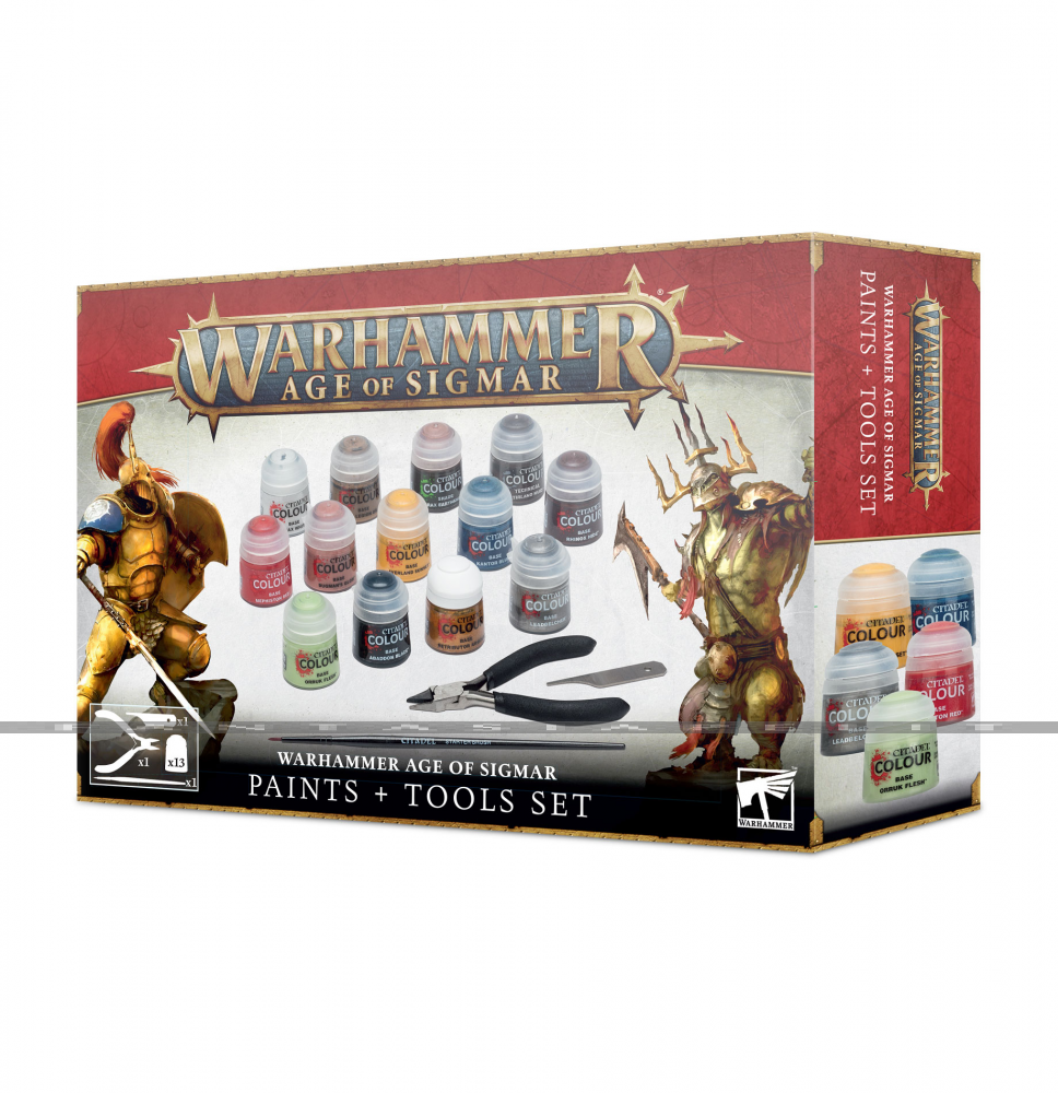 Age of Sigmar: Paints + Tools
