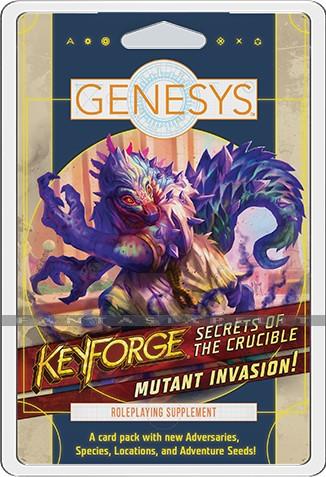 Genesys: KeyForge Secrets of the Crucible Mutant Invasion! Card Pack