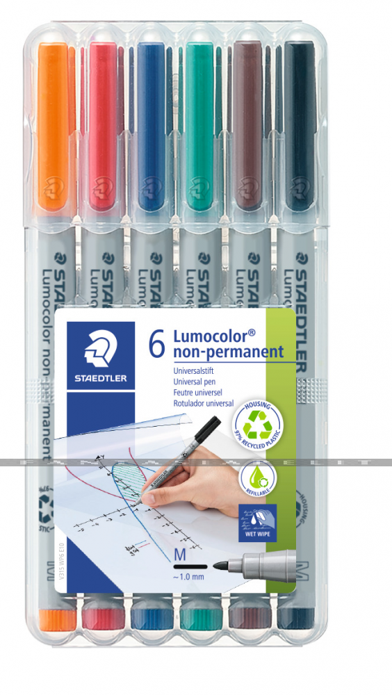Water Soluble Markers: 6-pack - kuva 2