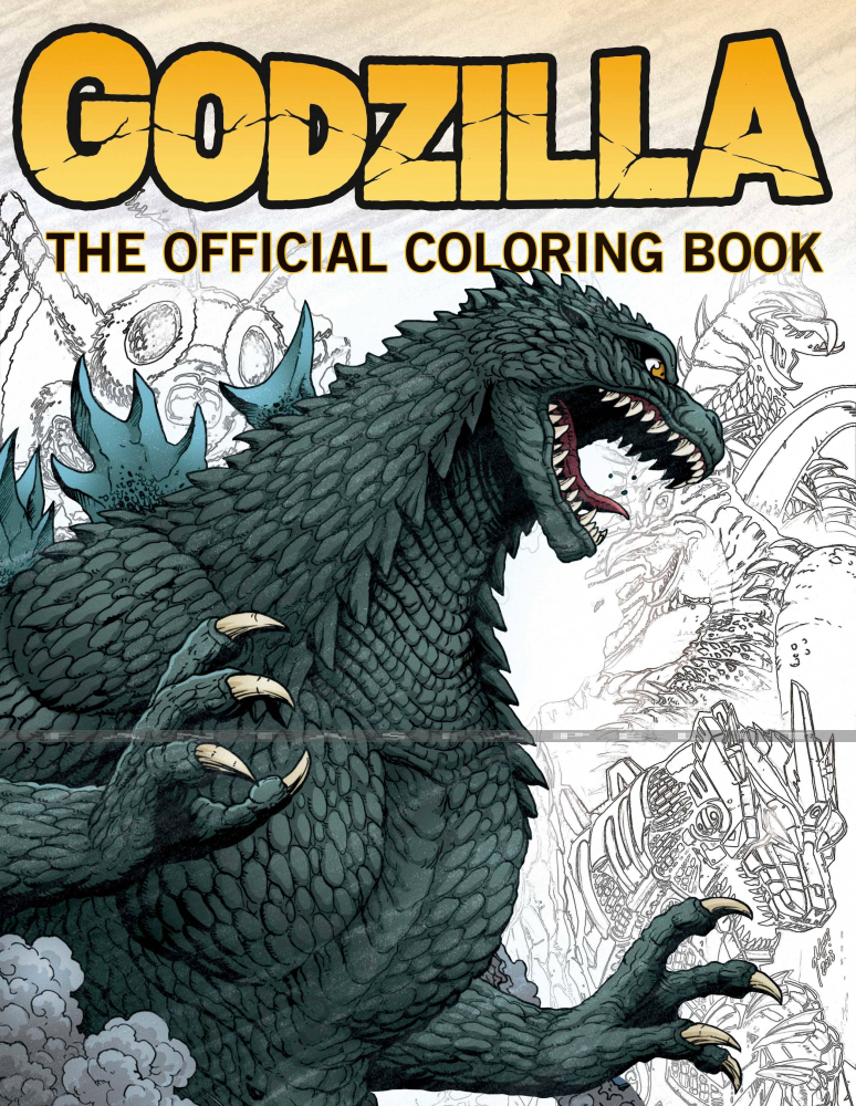 Godzilla: Official Coloring Book