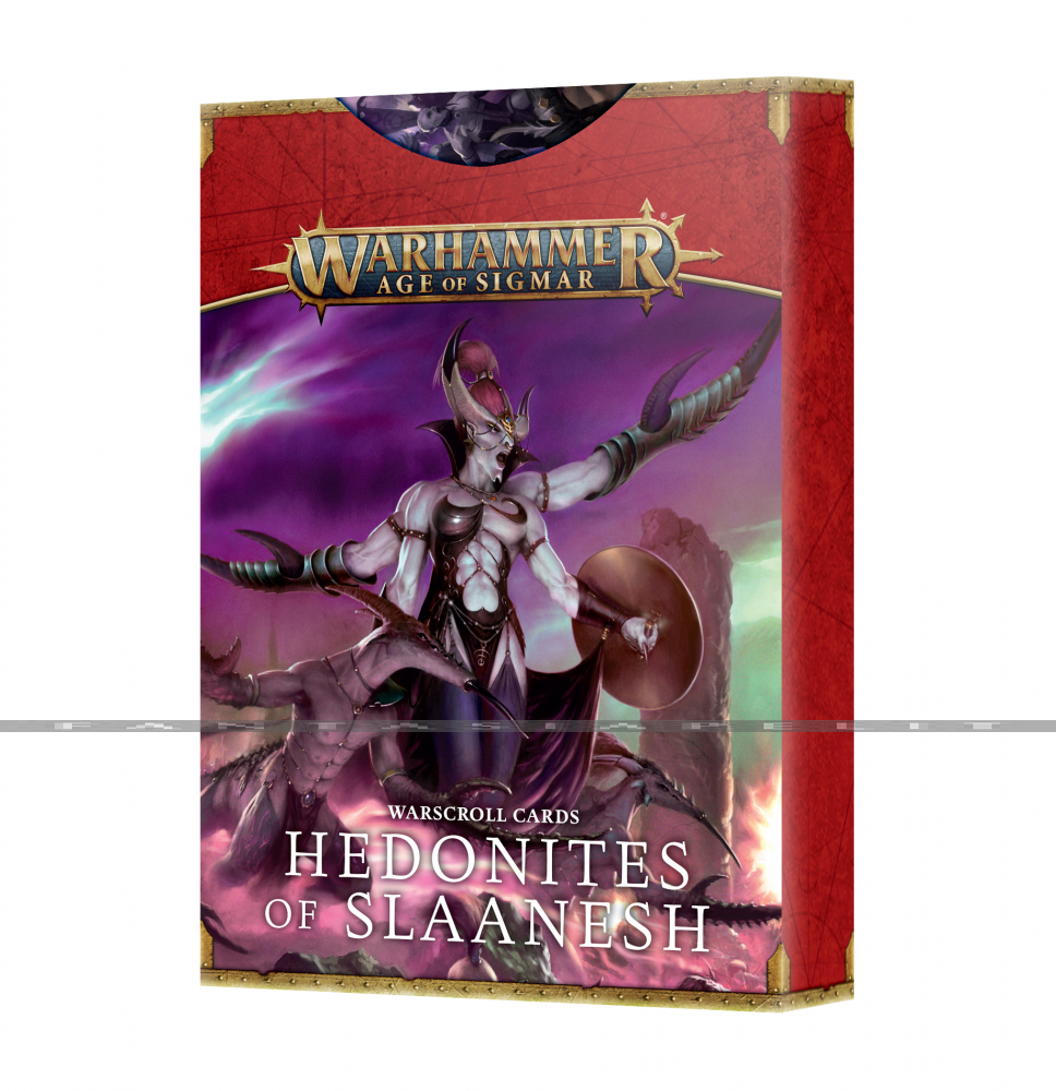 Warscroll Cards: Hedonites of Slaanesh AoS 3rd