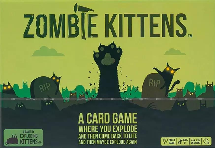 Exploding Kittens Zombie Kittens (säännöt suomeksi)